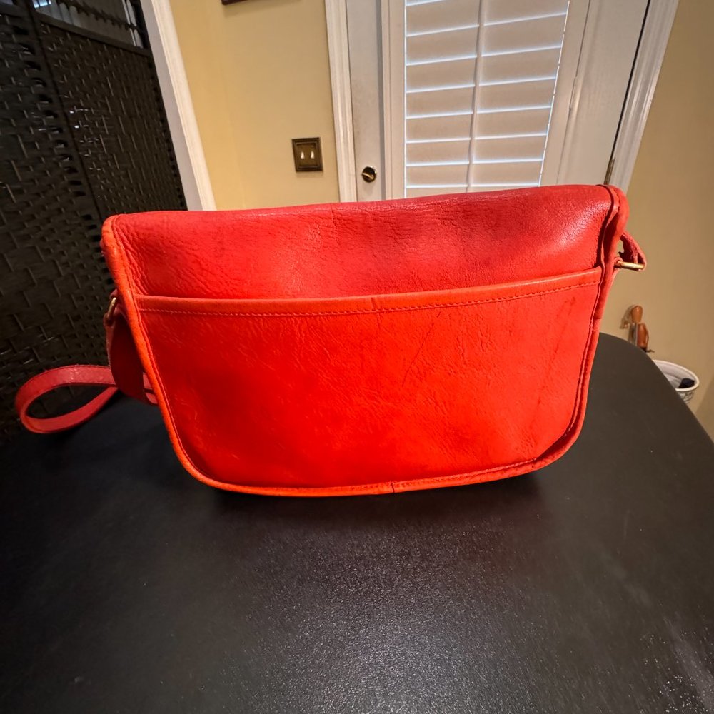 Coach vintage red crossbody bag 3846 - Picture 11 of 16